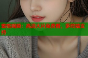蜜桃视频：高清大片免费看，多终端支持