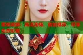 蜜桃视频：高清流畅，智能推荐，尽享免费影视