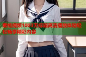 蜜桃视频1003无标题高清播放体验轻松畅享精彩内容